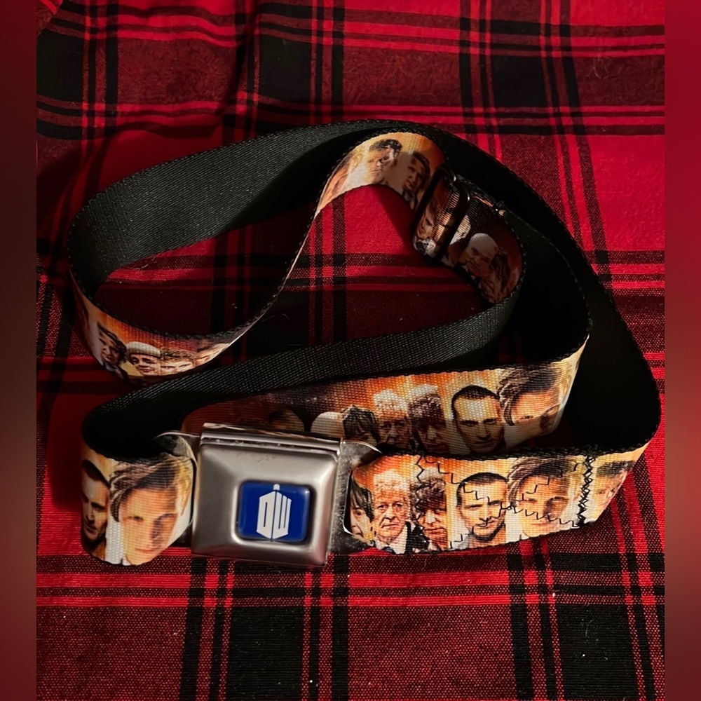 Buckle Down, Dr Who belt, adjustable, Tardis